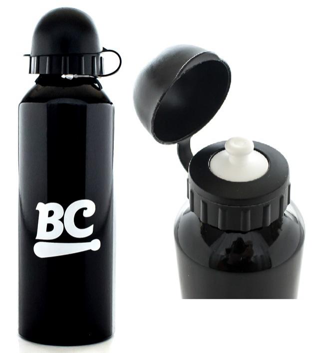 Squeeze Batera Clube BC Signature Black em Alumínio Térmico com 500ml