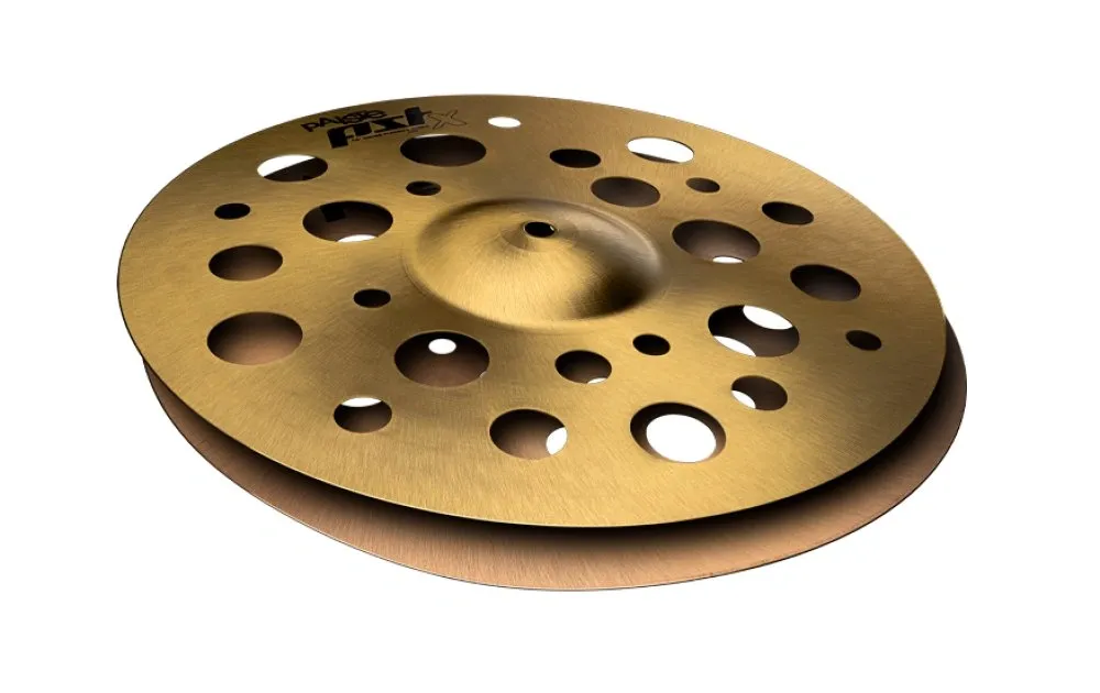 Stax Paiste PST X Swiss Flanger Stack 12" par de pratos de efeito PSTX SFS-12