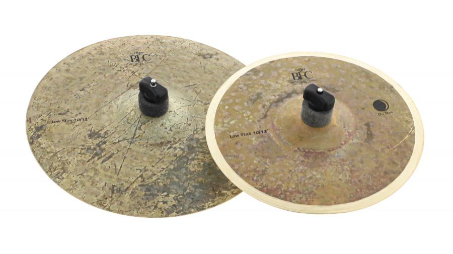 Stax BFC Brazilian Finest Cymbals Dry Dark Low 10"/12" STXLOW Prato de Efeito em Bronze B20