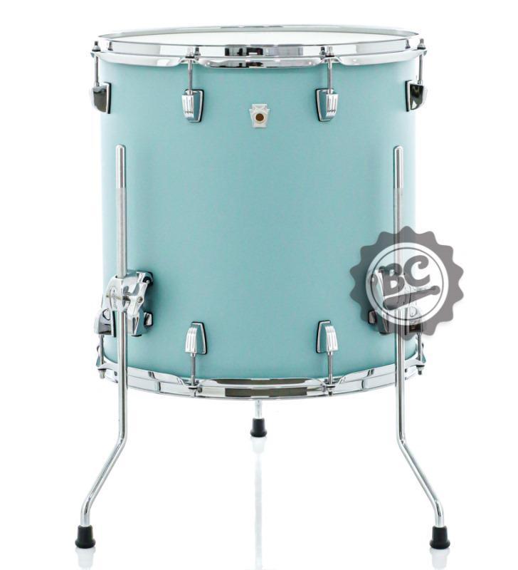 Surdo Avulso 14" Ludwig Neusonic Skyline Blue 14x14" (Made in USA) Maple Cherry Shells LIQUIDAÇÃO