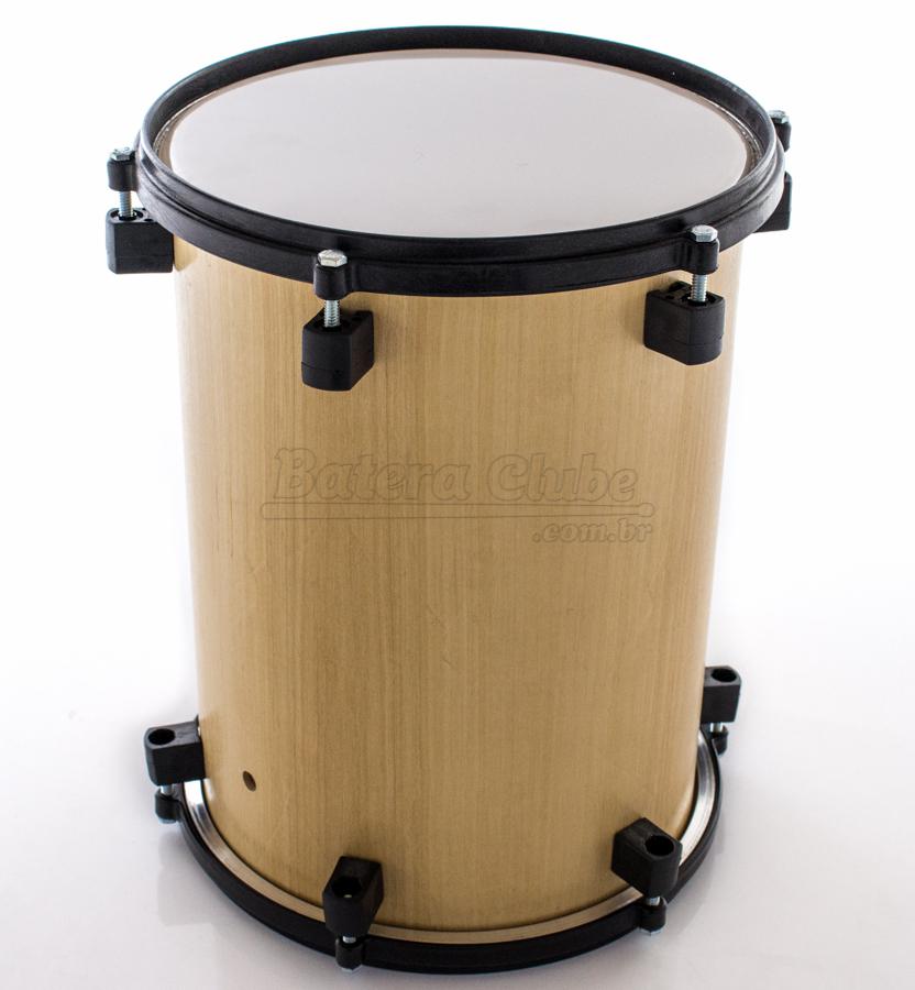 Tamborzinho Surdo JOG Vibratom P5338 com 8" de diâmetro 30cm profundidade (Musicalização Infantil)