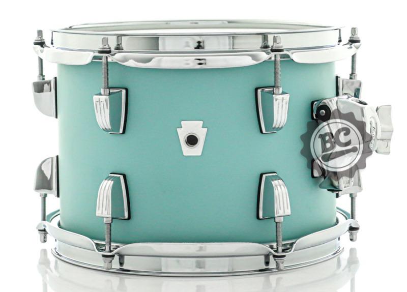 Tom Avulso 10" Ludwig Neusonic Skyline Blue 10x7" (Made in USA) Maple Cherry Shells LIQUIDAÇÃO