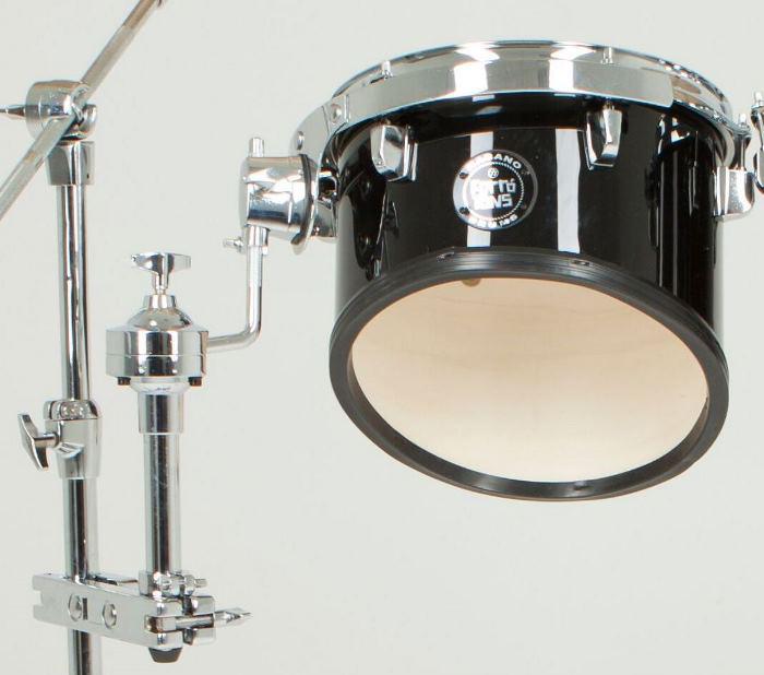 Tom de Efeito Nagano Forró Tom 10" com Clamp e Holder para Expandir Qualquer Bateria