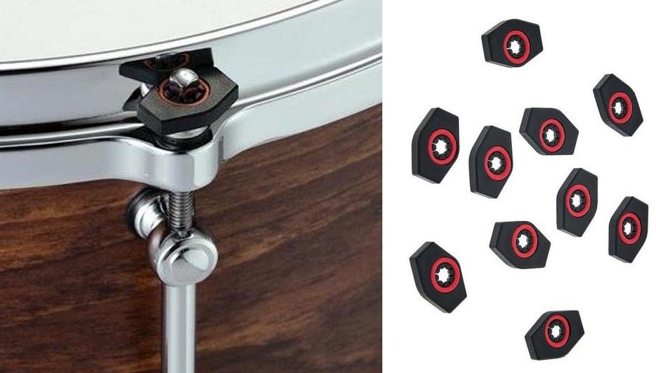 Travas de Afinação Tama TTL10 Kit com 10 Travas para Manter a Afinação dos Tambores (035166)