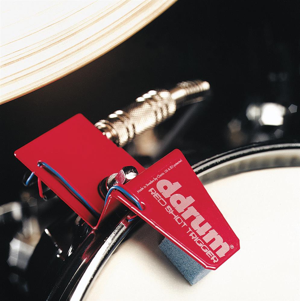 Trigger DDrum RS Red Shot Compatível com Caixas, Tons ou Surdos