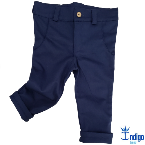 calça social azul marinho infantil