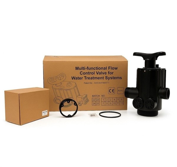 Cabeçote Manual para Filtro F77BS Runxin bocal 4 com vazão de até