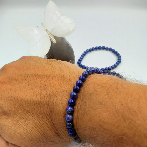 Pulseira de Pedra Lapis Lazuli