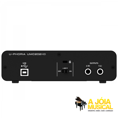 U-PHORIA UMC202HD オーディオインターフェイス BEHRINGER UMC202HD U-PHORIA オーディオインターフェース 【公式通販】