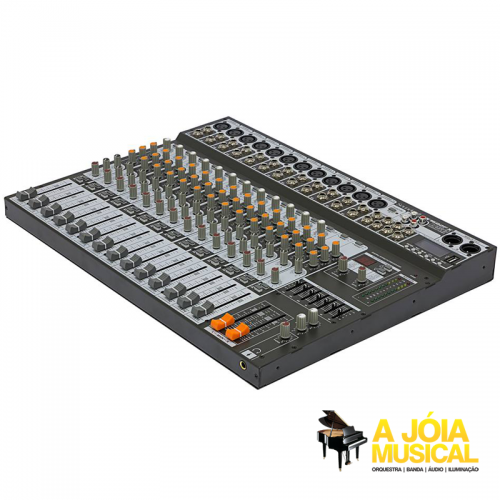 Mesa de Som Analógica Soundcraft SX1602FX-USB