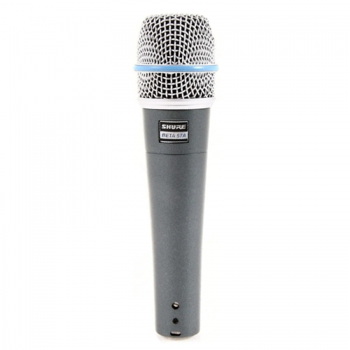 Microfone Com Fio Shure Beta 57A Supercardióide