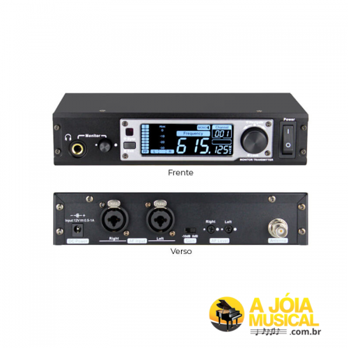 Monitor Dylan Sem Fio DSM-600 Com 2 Receptores