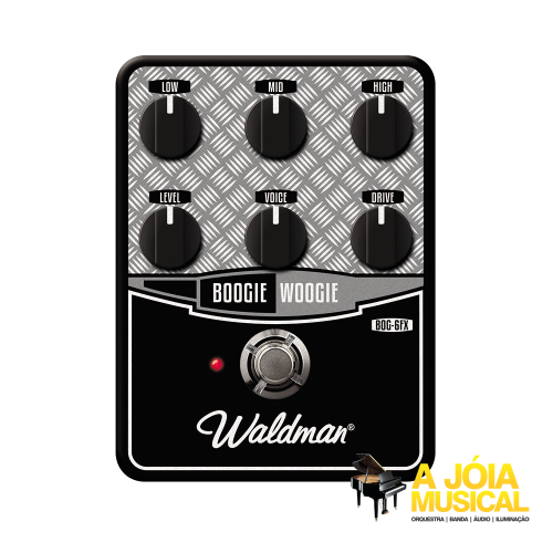 Pedal Guitarra Waldman Boogie Woogie BOG-6FX