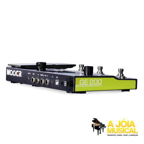 ギター mooer ge200 Pedaleira Mooer para Guitarra GE200