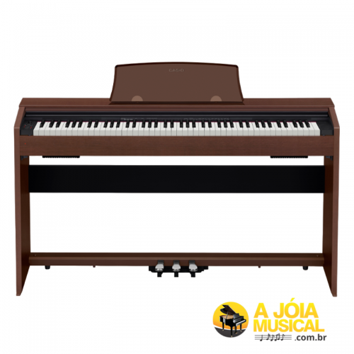 Piano Digital Casio Privia PX-770 BN Marrom