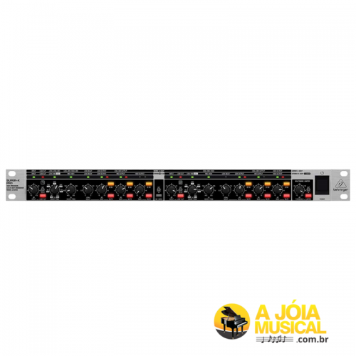 Processador e Crossover Behringer CX3400