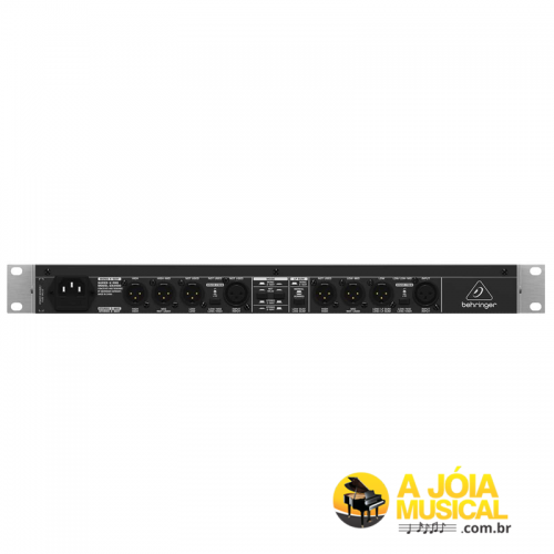 Processador e Crossover Behringer CX3400