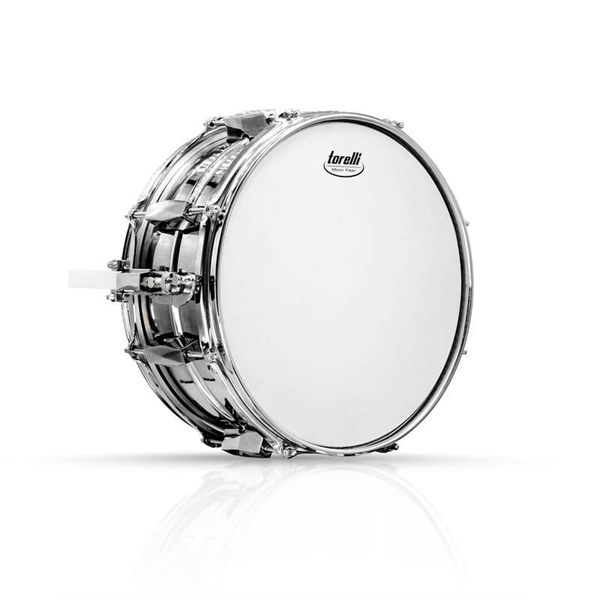 Caixa de Bateria Bauer By Torelli Aço Cromada 12