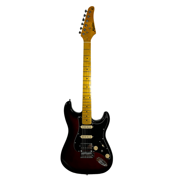 Guitarra Malibu Super Strato EG500 HSS Alnico V Red Burst