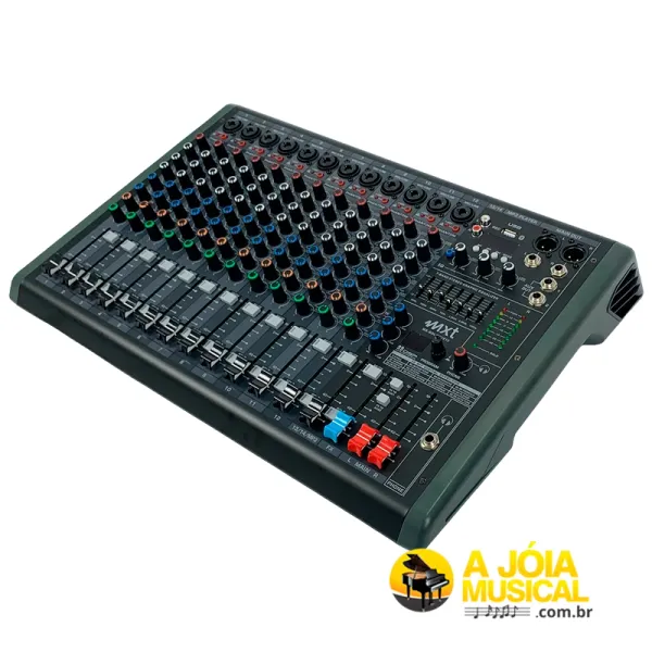 Mesa de Som MXT 13 Canais MX-SOLO2UX13