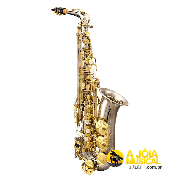 Saxofone Alto Tokai TSA-200NL Niquelado/Laqueado