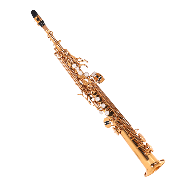 Saxofone Soprano Sib Laqueado Zellmer ZSS-600L