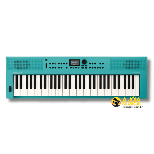 Teclado Roland GO KEYS 3 Azul Turquesa