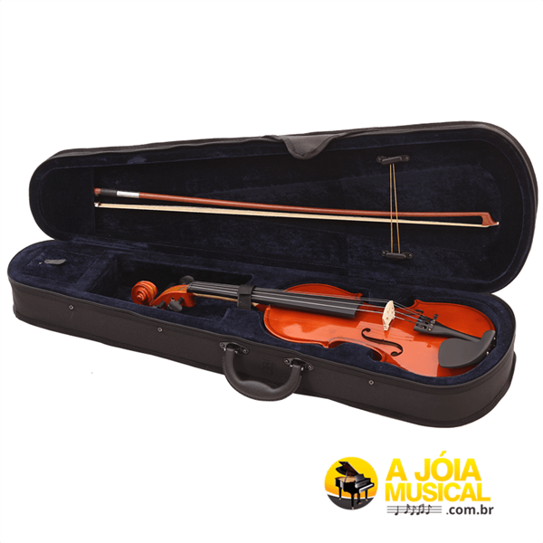 アクセサリー viola Comprar Viola De Arco Eagle Envernizada Va152 + Estojo+ Arco+ Breu