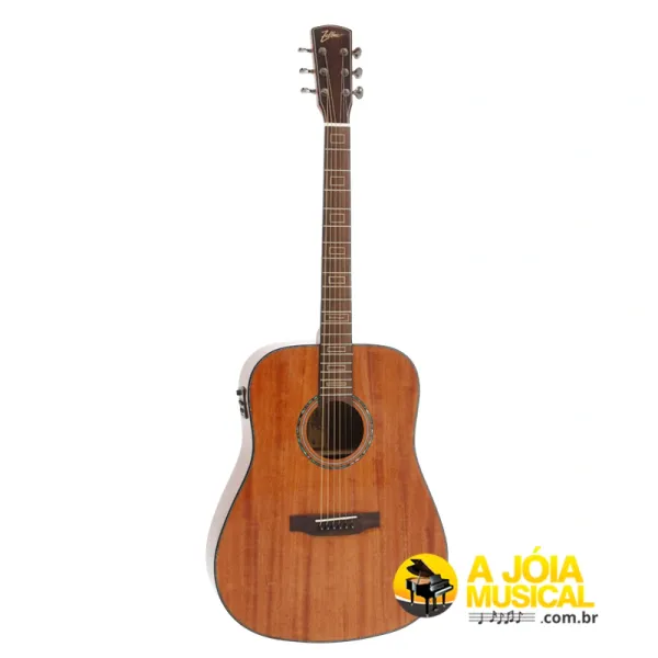 Violão Aço Zellmer Heritage Mahogany Folk Brilhante