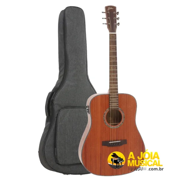 Violão Aço Zellmer Heritage Mahogany Folk Fosco