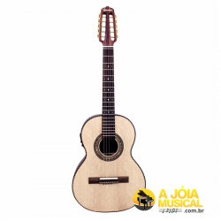 Viola Caipira Giannini VS8H EFX Raiz Pantanal Elétrica