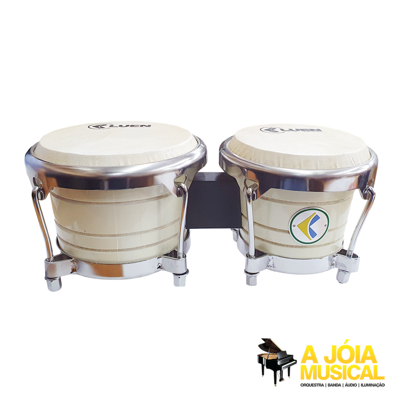 Bongô Luen 6/7 SPK Branco Pele Animal