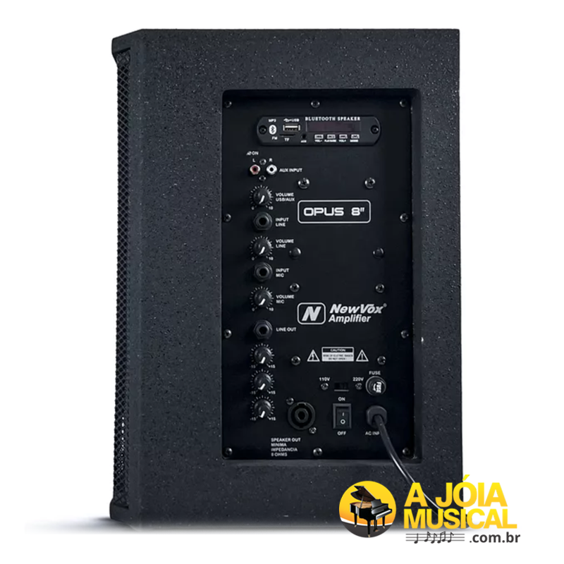 Caixa Ativa New Vox Opus 08 150 WRMS