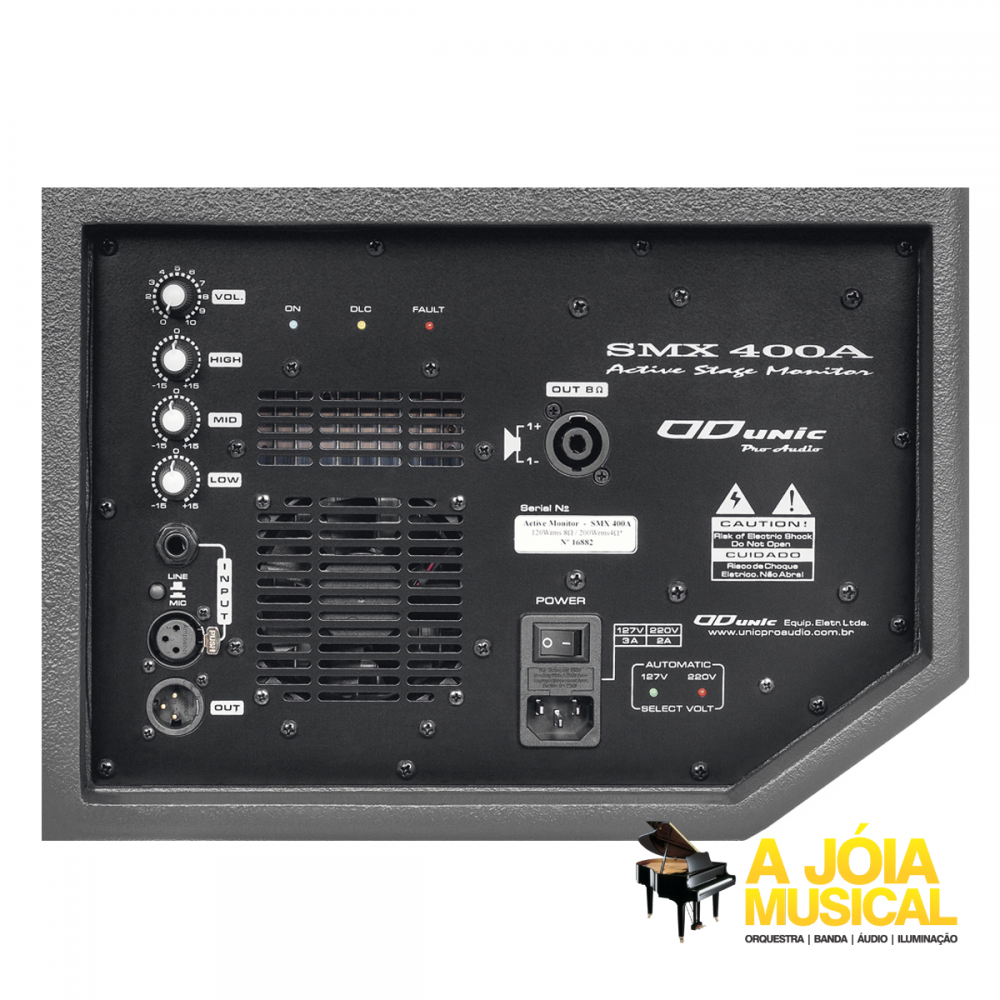 Caixa Ativa Unic SMX 400A