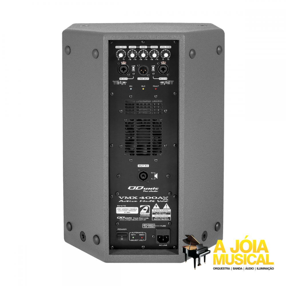 Caixa Ativa Unic VMX 400AX