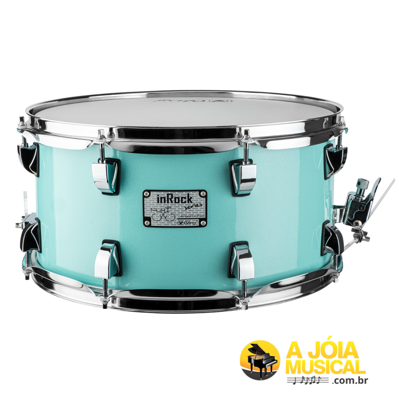 Caixa de Bateria Odery 14x8 Inrock Series Green Surf Edição