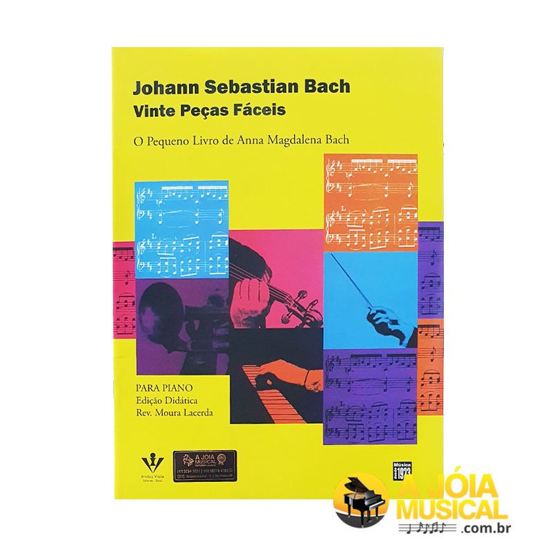 Método 20 Peças Fáceis Johann Sebastian Bach