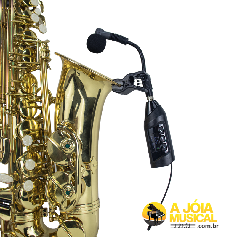 Microfone Sem Fio Kadosh Para Saxofone KMS-280