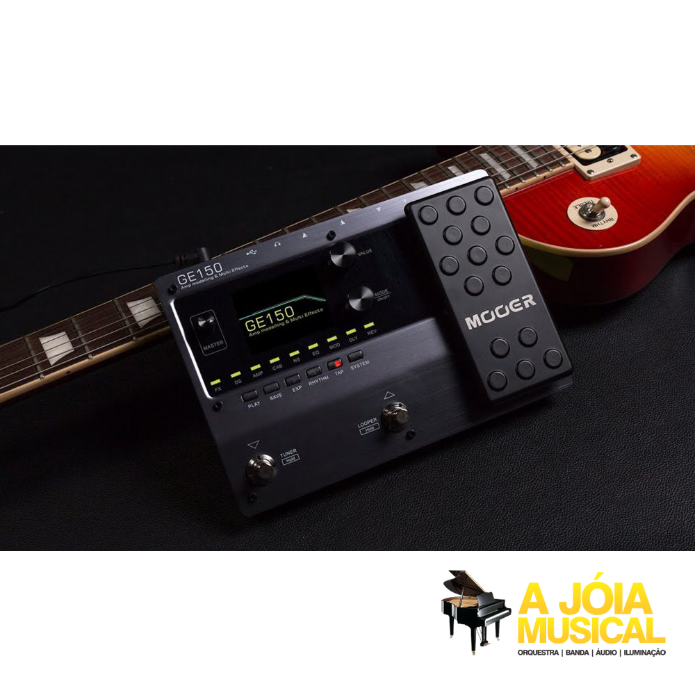 Pedaleira Mooer para Guitarra GE150
