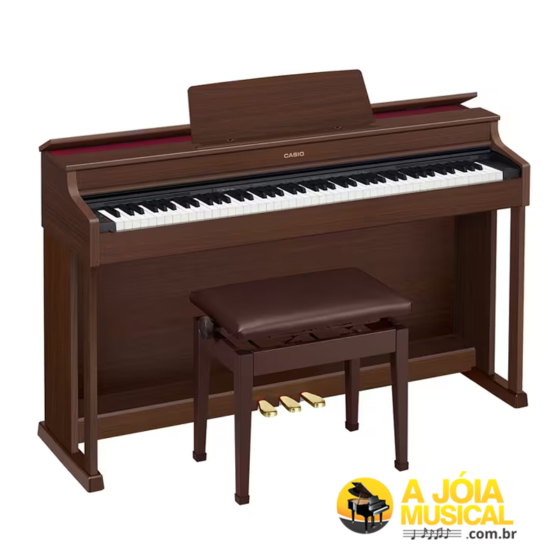 CASIO Privia AP-470 電子ピアノ Piano Digital Casio Celviano AP-470 Marrom