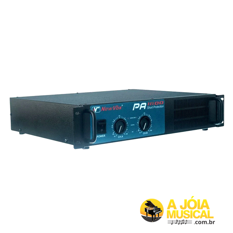 Amplificador de Potência New Vox PA-1600 800W