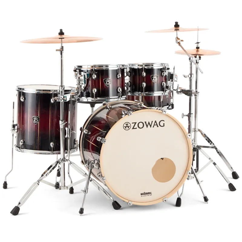 Bateria Zowag Z5 Bumbo 22 Rock Black List Red