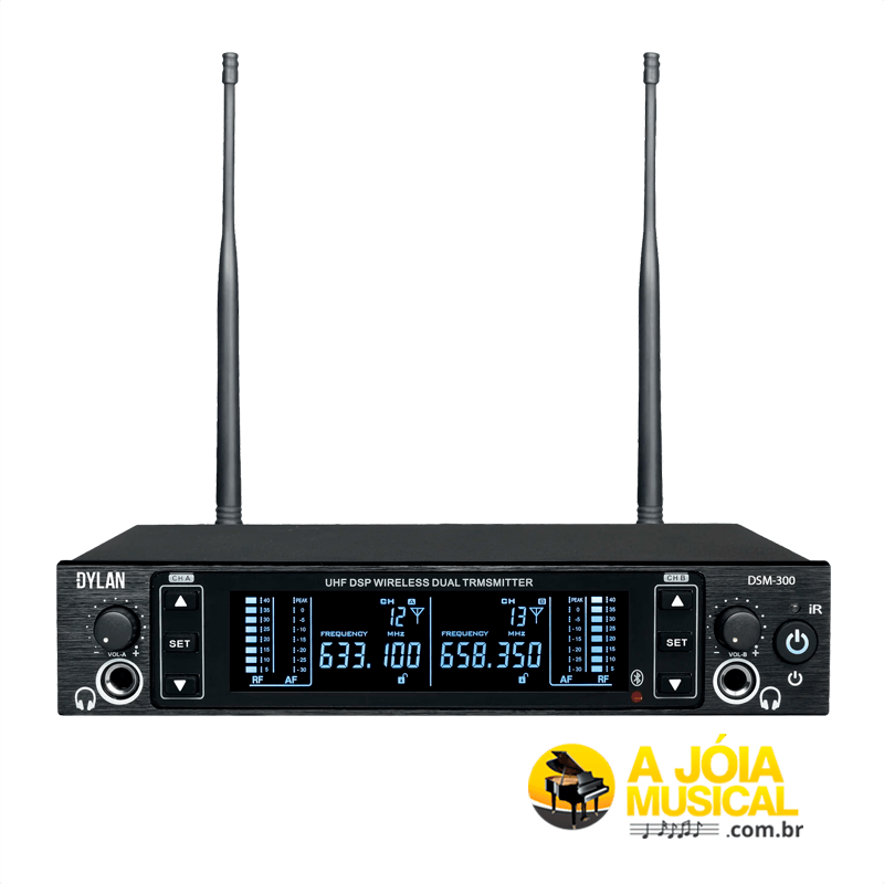 Monitor Dylan Sem Fio DSM-301 Com 1 Receptor