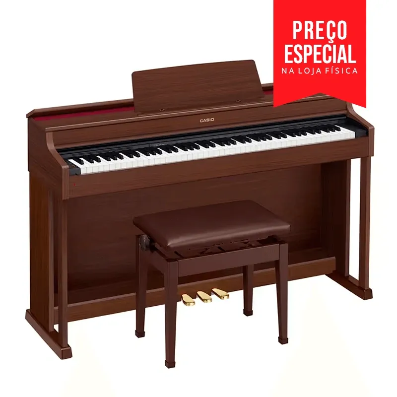 Piano Digital Casio Celviano AP-470 Marrom