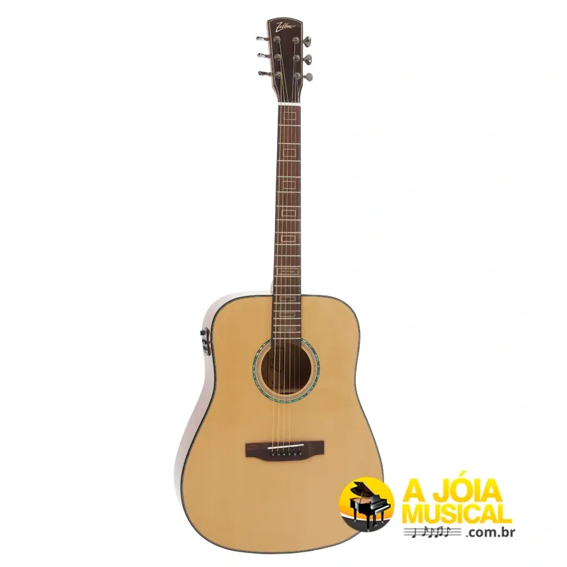 Violão Aço Zellmer Heritage Spruce Folk Brilhante
