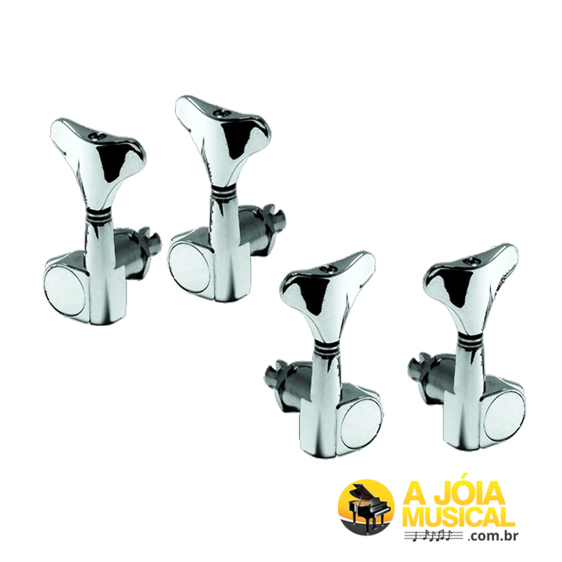 Tarraxa CSR DJ242C Cromada Para Contrabaixo