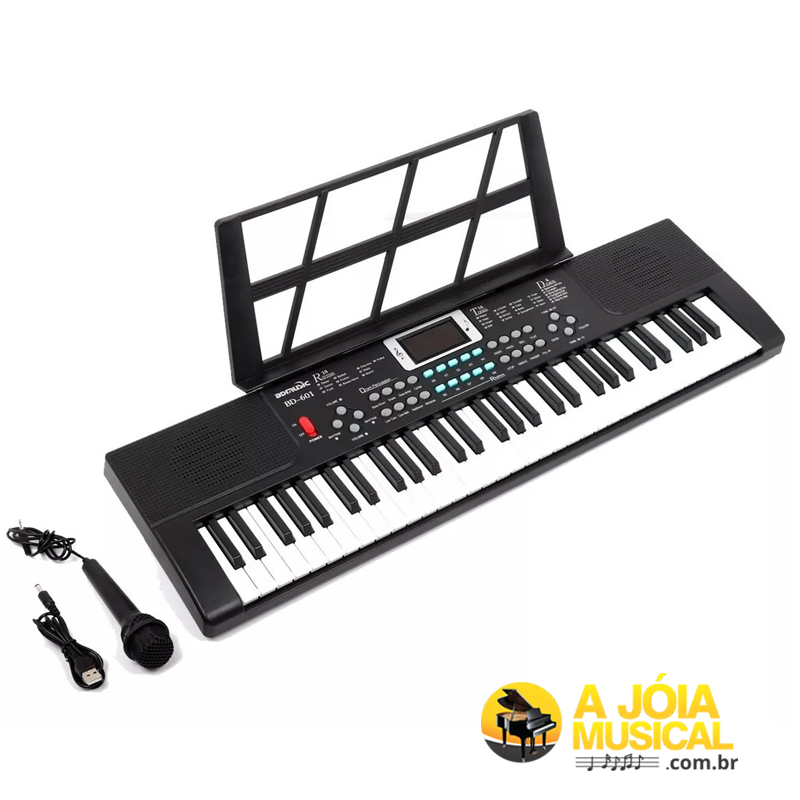 Teclado Infantil BD Music BD-601 (Sem Fonte)