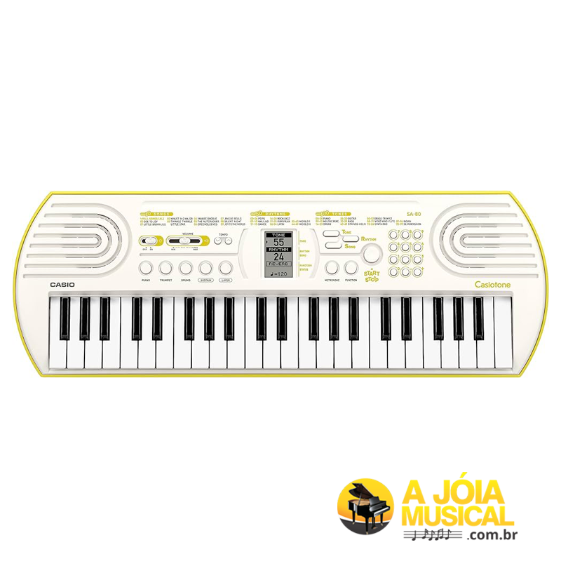 Teclado Infantil Casio SA-35 em perfeito estado e funcionamento -  Instrumentos musicais - Boqueirão, Curitiba 1258567668