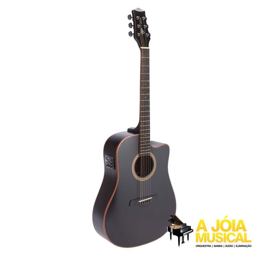 【初回限定】 Violão Anatômico BKM-41 AH-106 White J. Folk Phoenix Music