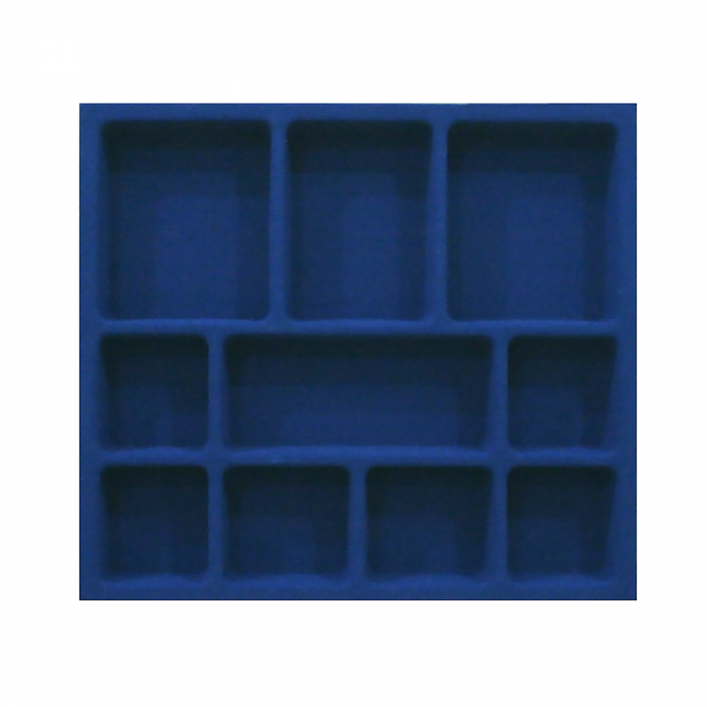 Porta Joias Aveludado Azul